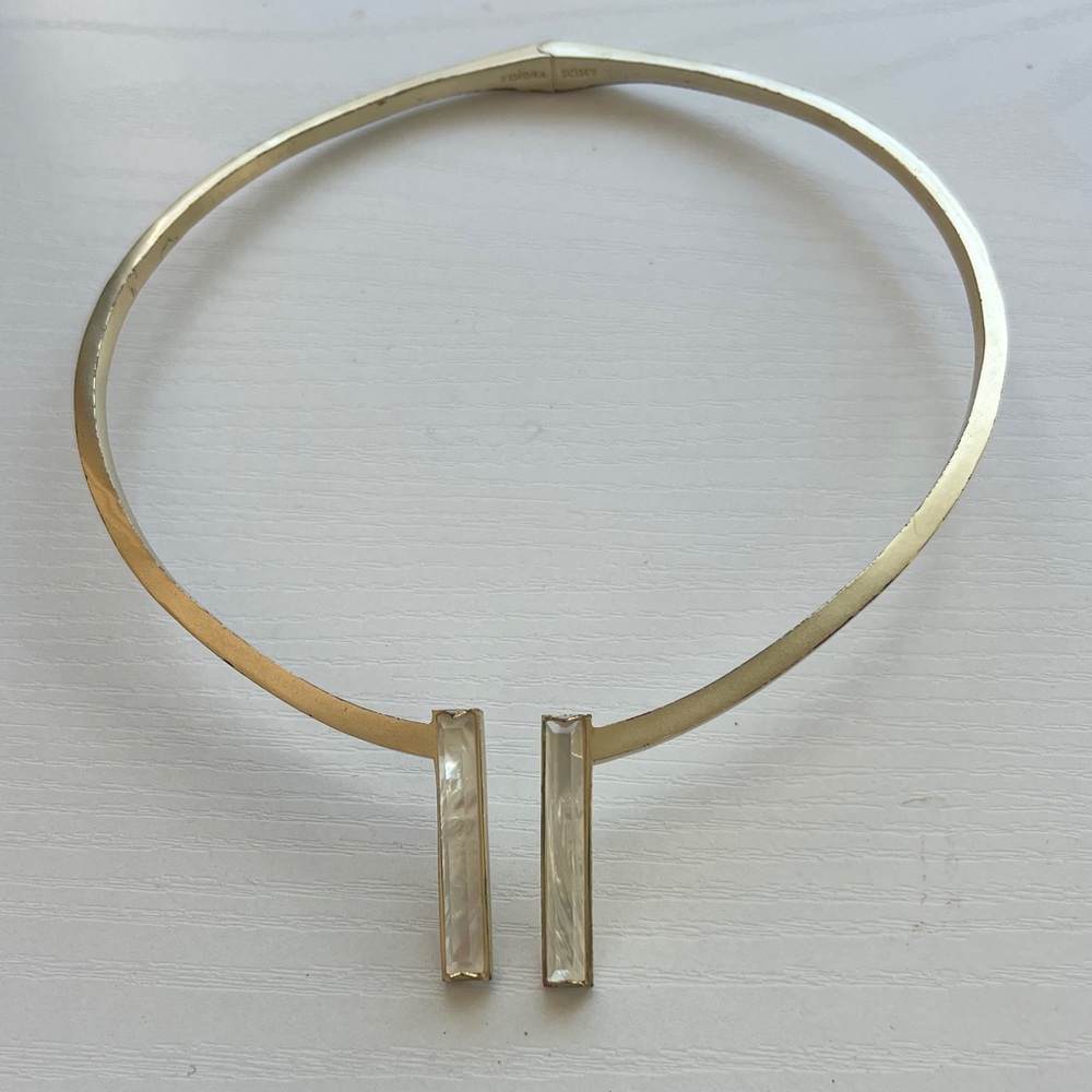Kendra Scott Gold Choker Necklace